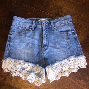 Just USA denim shorts